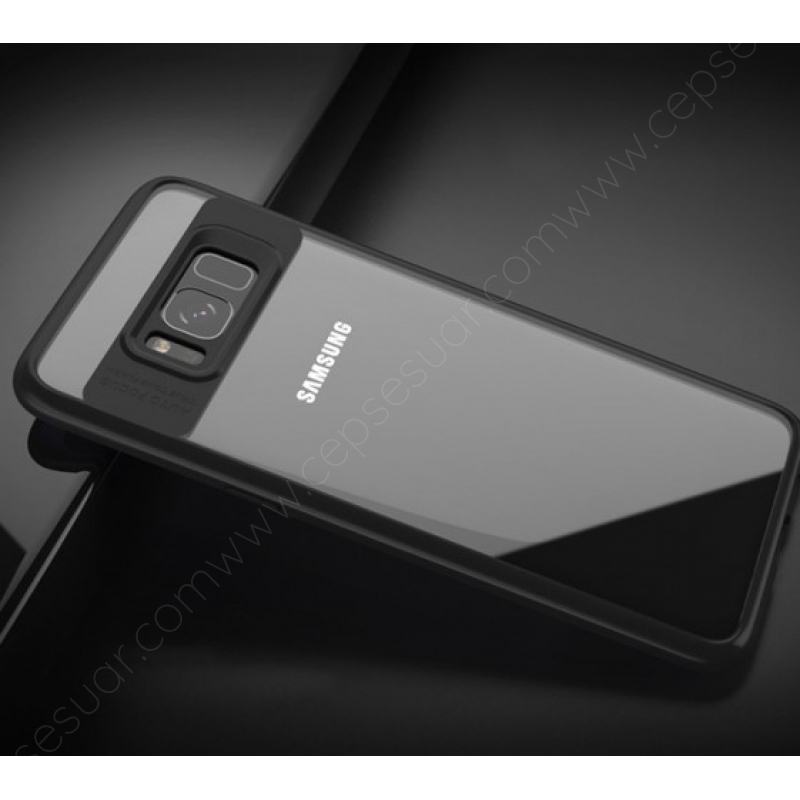 beklenti çoğunluk piramit  Samsung Galaxy S8 Plus Kılıf Buttom Silikon Siyah fiyatı ve özellikleri